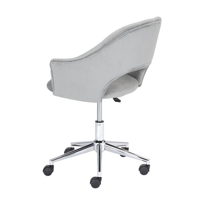 Charlie Office Chair - Silver - Ella and Ross Furniture
