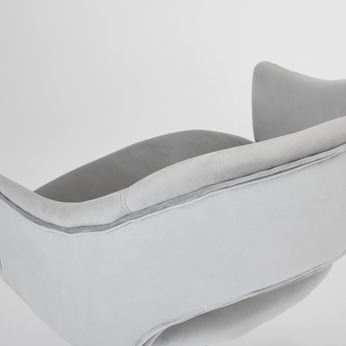 Charlie Office Chair - Silver - Ella and Ross Furniture