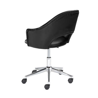 Charlie Office Chair - Silver - Ella and Ross Furniture