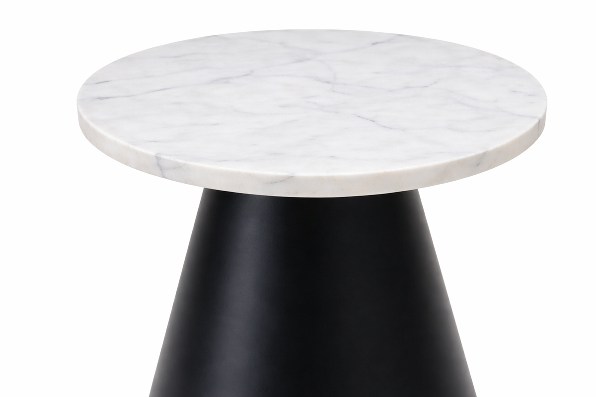 Warren Marble Top End Table - Ella and Ross Furniture