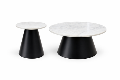 Warren Marble Top End Table - Ella and Ross Furniture