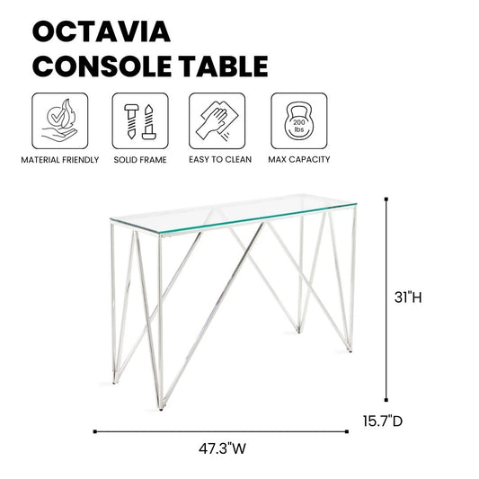 Octavia Console Table - Ella and Ross Furniture
