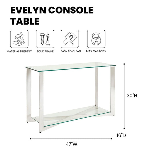 Evelyn Console Table - Ella and Ross Furniture