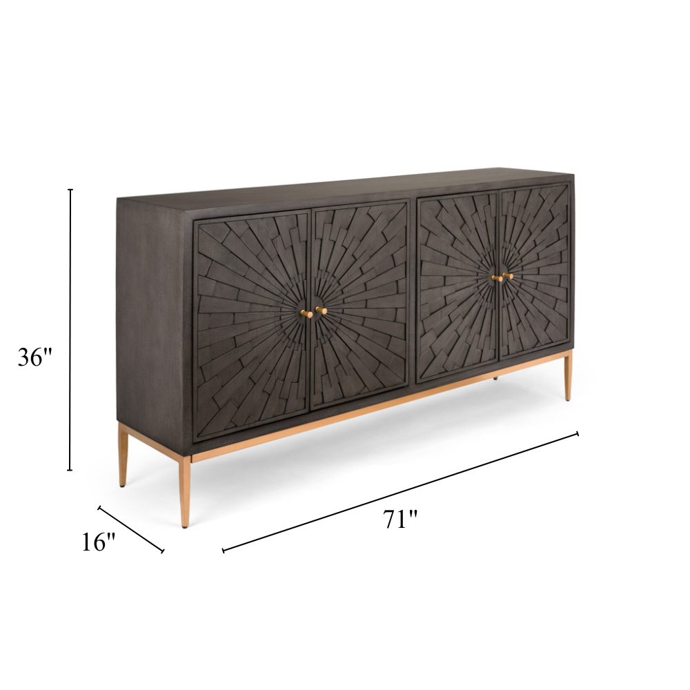 Corinthia Wood Sideboard - Ella and Ross Furniture