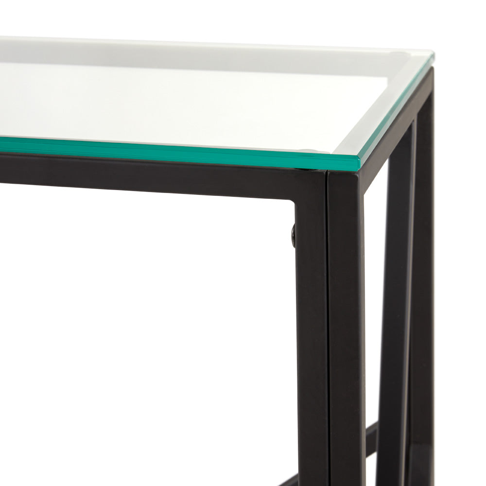Cyprus Black Console Table - Ella and Ross Furniture