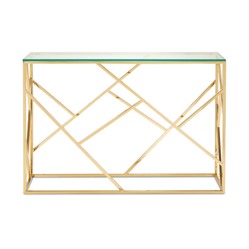 Cyprus Gold Console Table - Ella and Ross Furniture