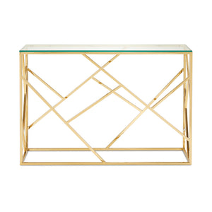 Cyprus Gold Console Table - Ella and Ross Furniture