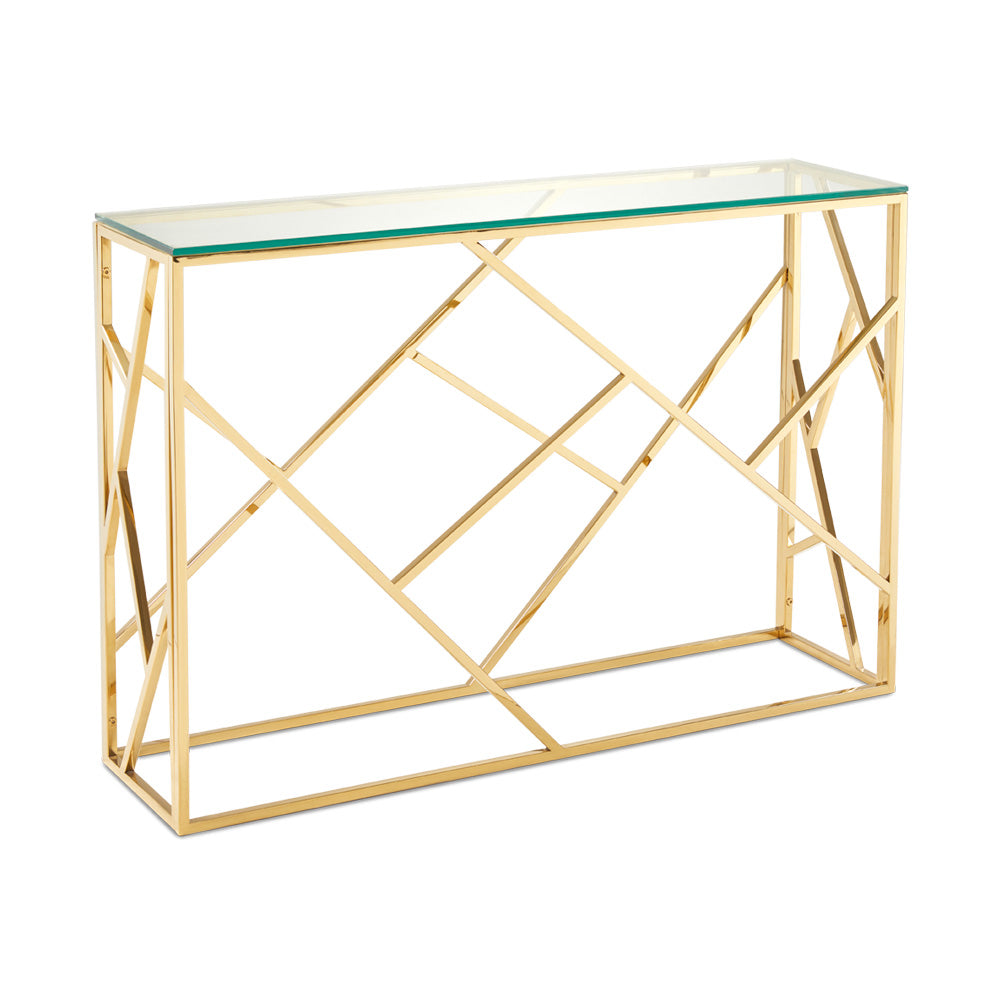 Cyprus Gold Console Table - Ella and Ross Furniture