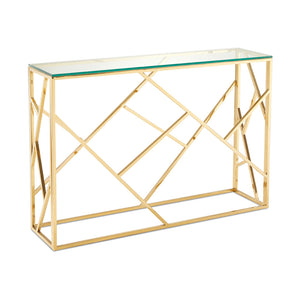 Cyprus Gold Console Table - Ella and Ross Furniture