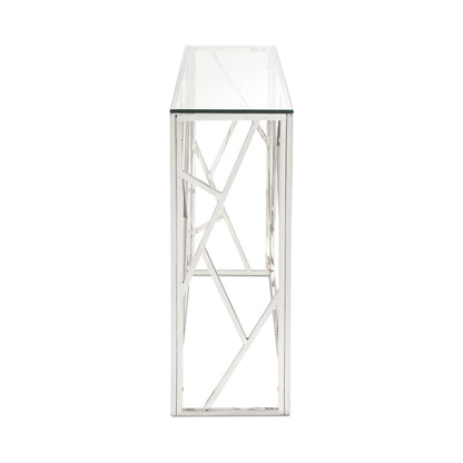 Cyprus Silver Console Table - Ella and Ross Furniture
