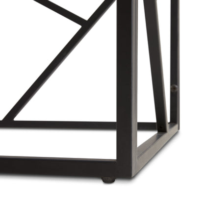 Cyprus Black End Table - Ella and Ross Furniture