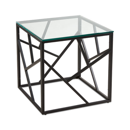 Cyprus Black End Table - Ella and Ross Furniture
