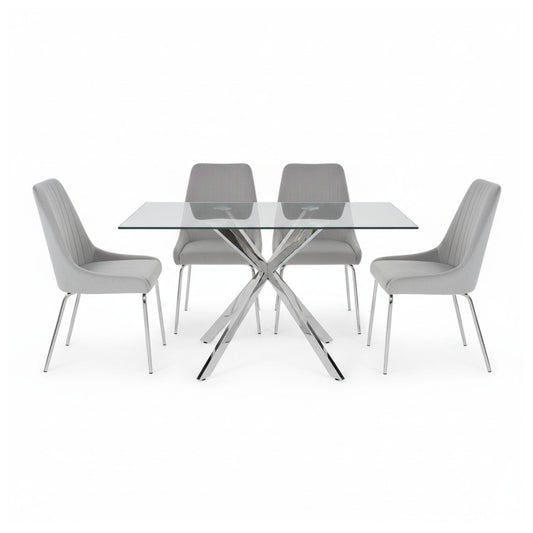 Atlas 5 PC dining room Set - Ella and Ross Furniture