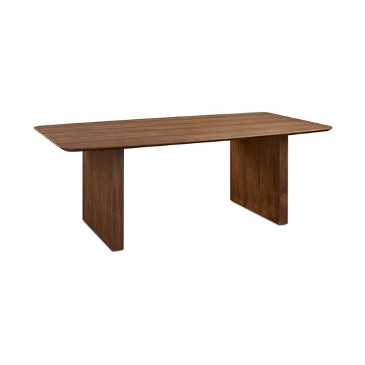 Walnut Veneer Dining Table - Ella and Ross Furniture