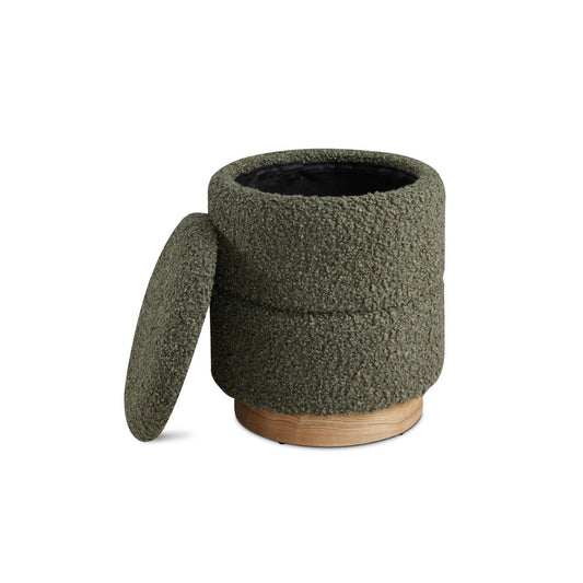 EDGAR Storage Ottoman Olive - Ella and Ross Furniture