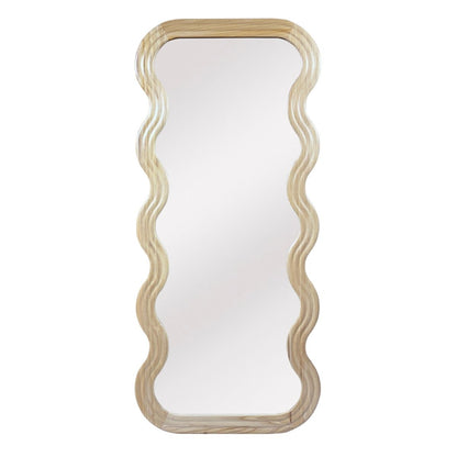 Elara Floor Mirror – Natural - Ella and Ross Furniture