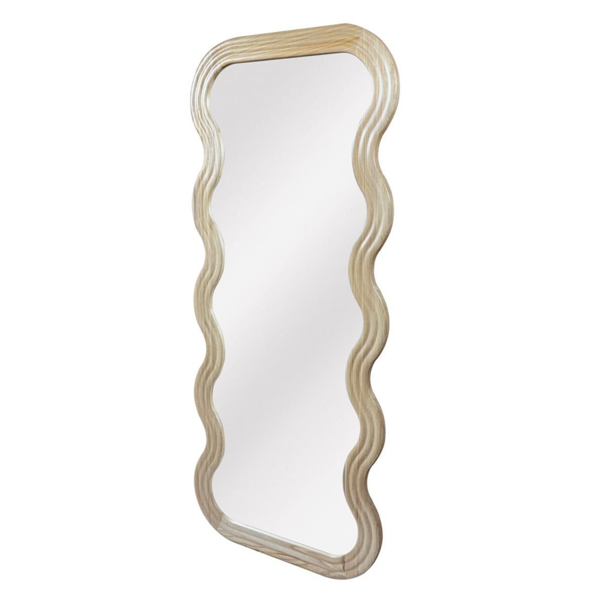 Elara Floor Mirror – Natural - Ella and Ross Furniture