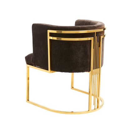 Elliot Accent Chair - Gold - Ella and Ross Furniture