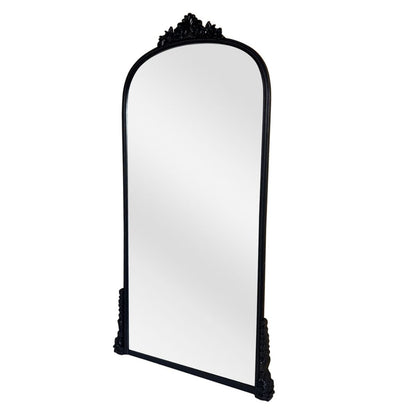 Eloise Luxury Floor Mirror: Black Frame - Ella and Ross Furniture