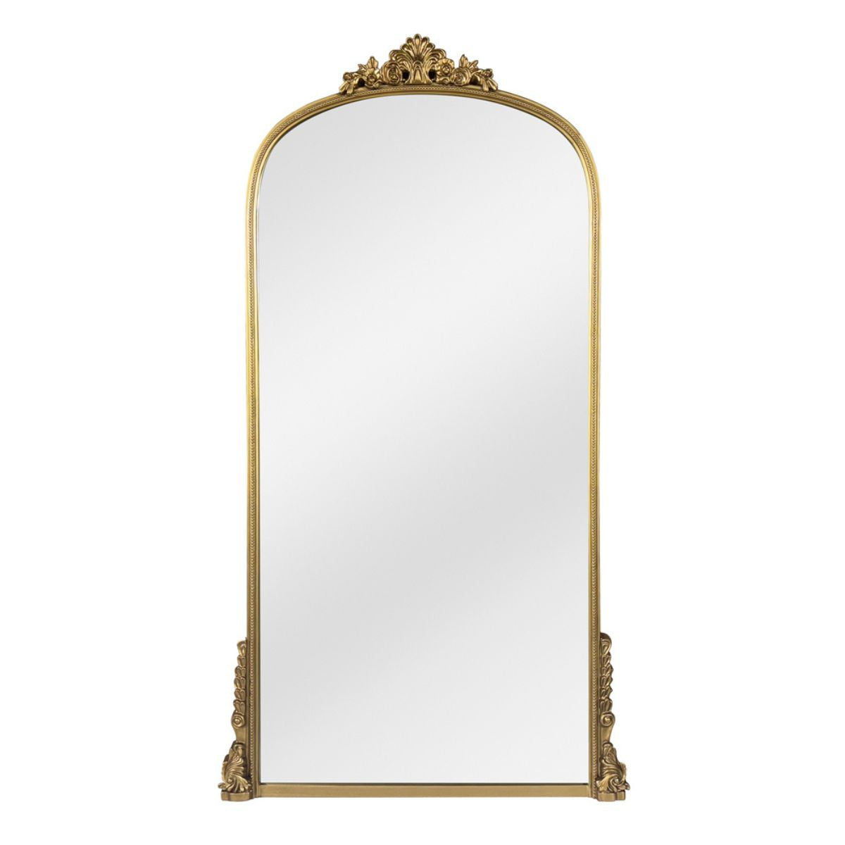 Eloise Luxury Floor Mirror: Gold Frame - Ella and Ross Furniture