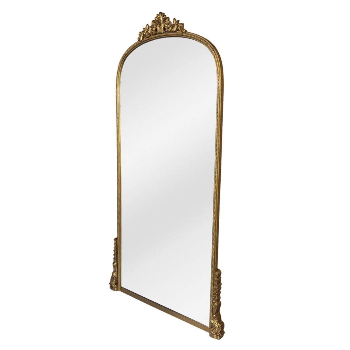 Eloise Luxury Floor Mirror: Gold Frame - Ella and Ross Furniture