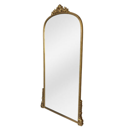 Eloise Luxury Floor Mirror: Gold Frame - Ella and Ross Furniture