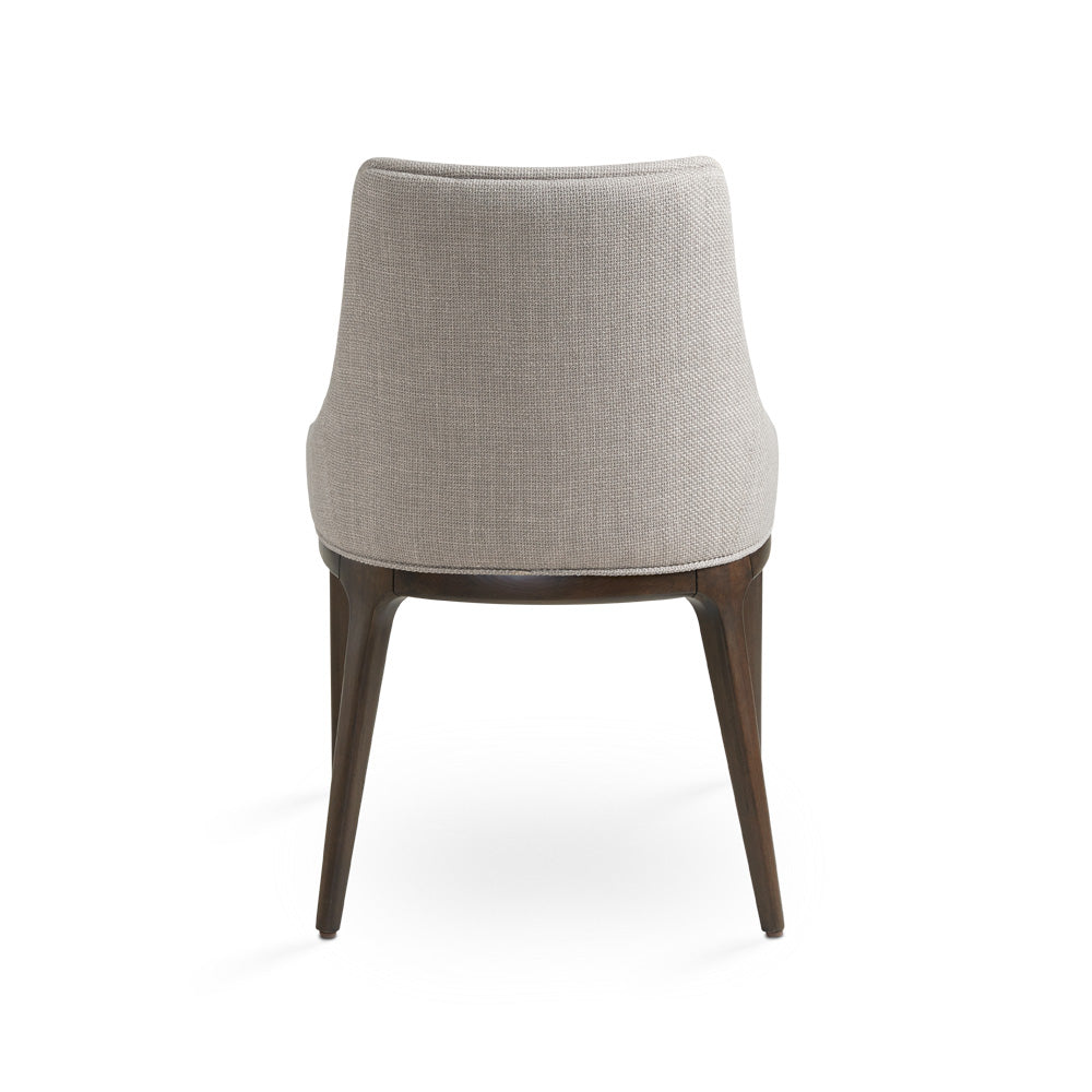 Emmett Dining Chair Grey Linen - Ella and Ross Furniture