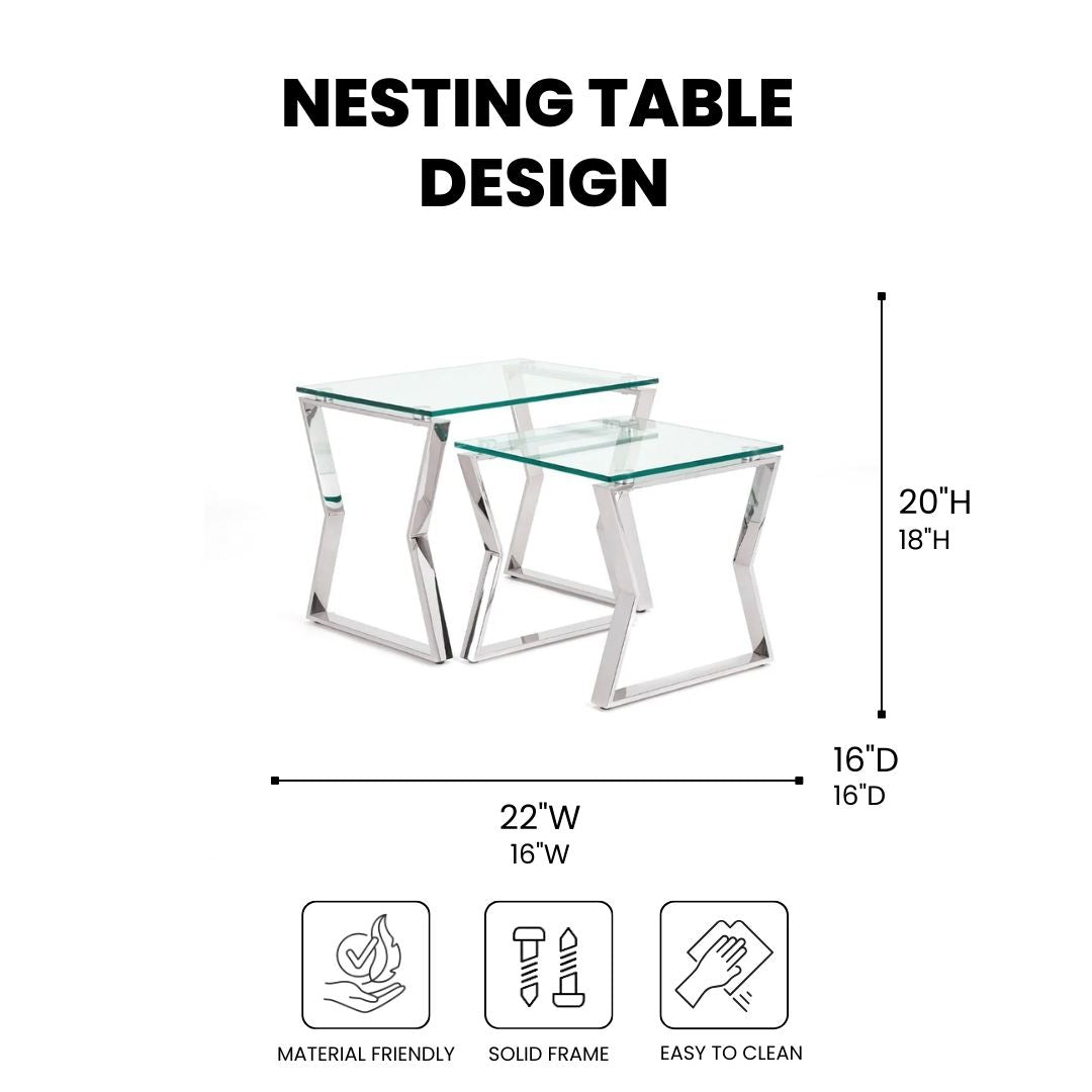 Celtic Nesting Table - Ella and Ross Furniture