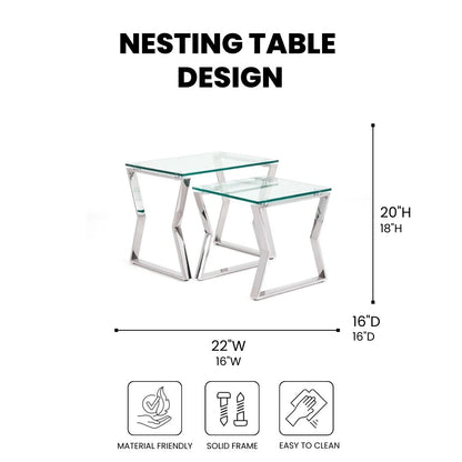 Celtic Nesting Table - Ella and Ross Furniture