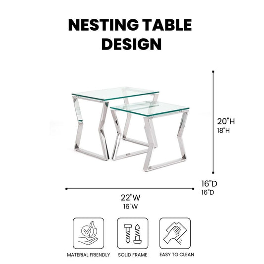 Celtic Nesting Table - Ella and Ross Furniture