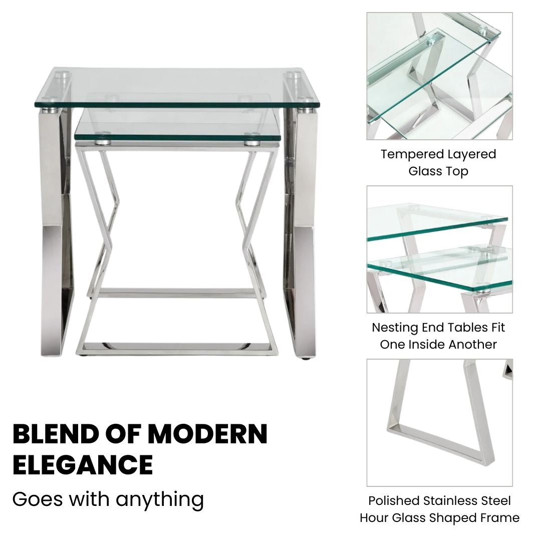 Celtic Nesting Table - Ella and Ross Furniture