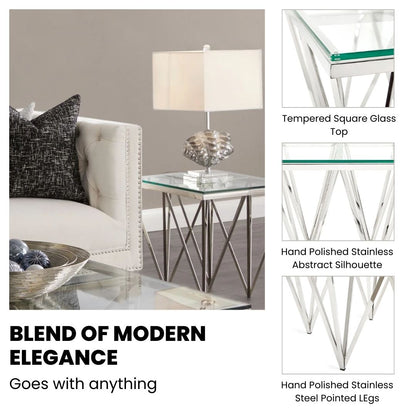 Octavia End Table - Ella and Ross Furniture