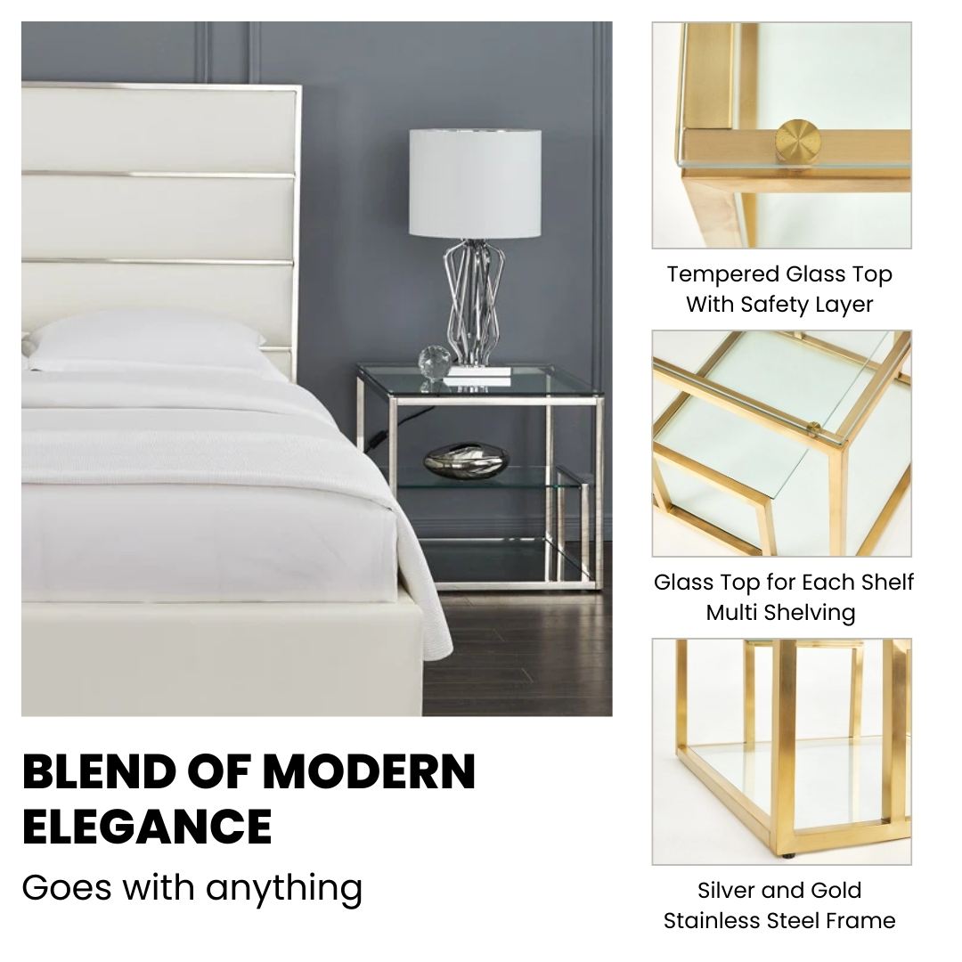Geneva End Table - Ella and Ross Furniture