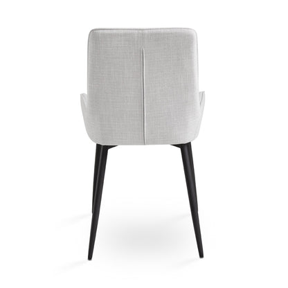 Endrick Black Metal Dining Chair - Ella and Ross Furniture