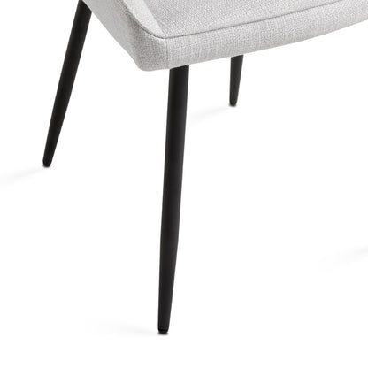 Endrick Black Metal Dining Chair - Ella and Ross Furniture
