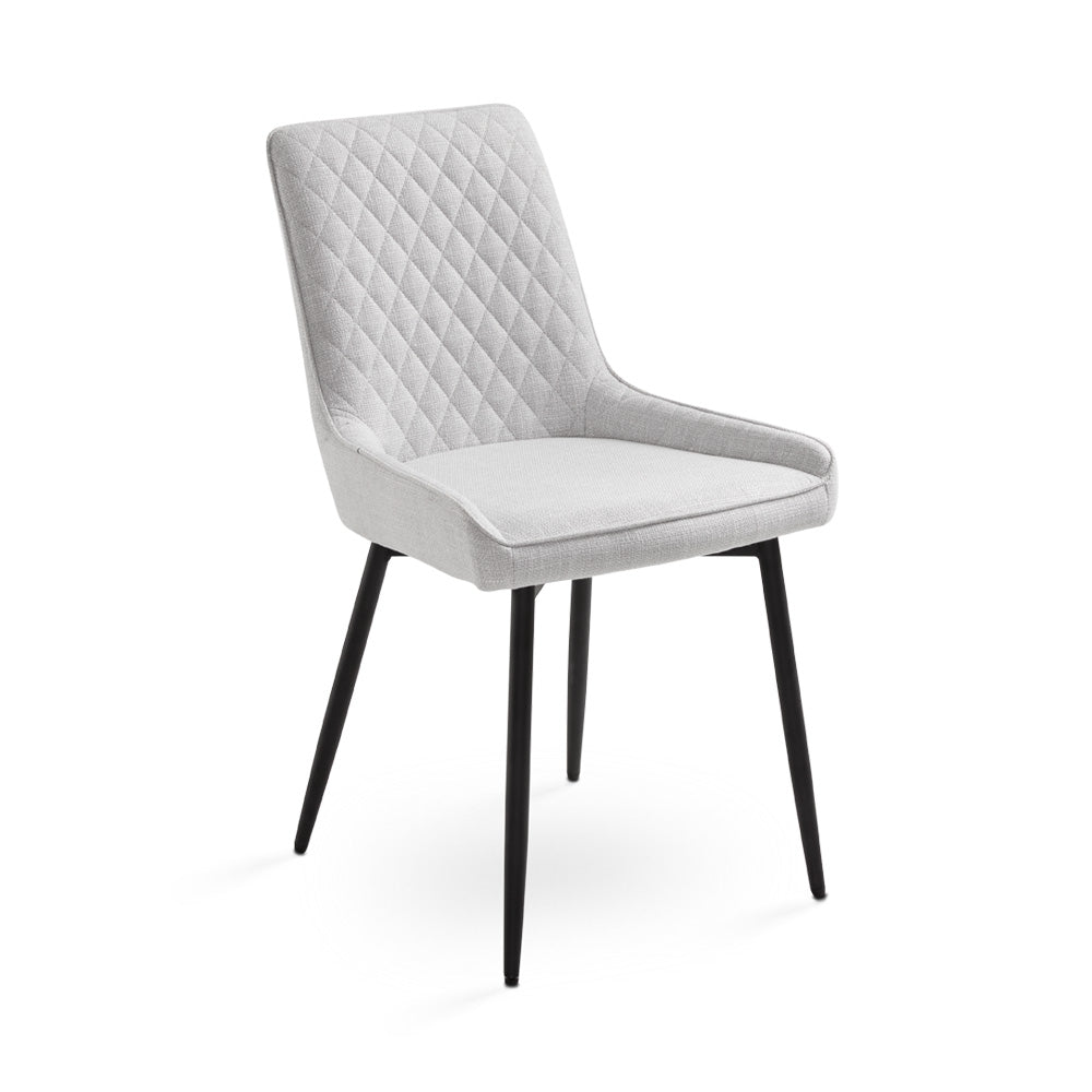 Endrick Black Metal Dining Chair - Ella and Ross Furniture