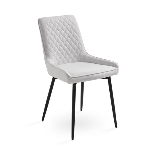 Endrick Black Metal Dining Chair - Ella and Ross Furniture