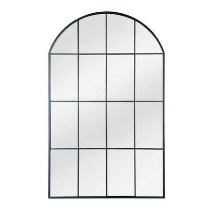 Evelyn Floor Mirror: Black Frame - Ella and Ross Furniture