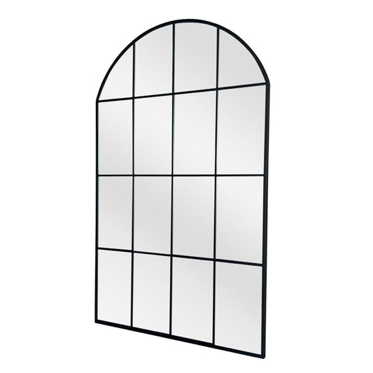 Evelyn Floor Mirror: Black Frame - Ella and Ross Furniture