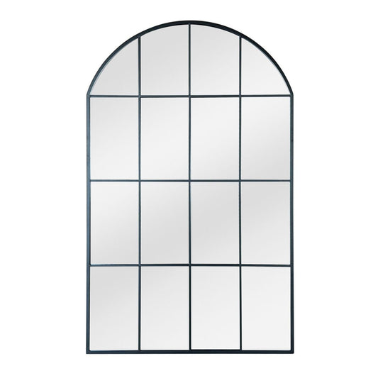 Evelyn Floor Mirror: Black Frame - Ella and Ross Furniture