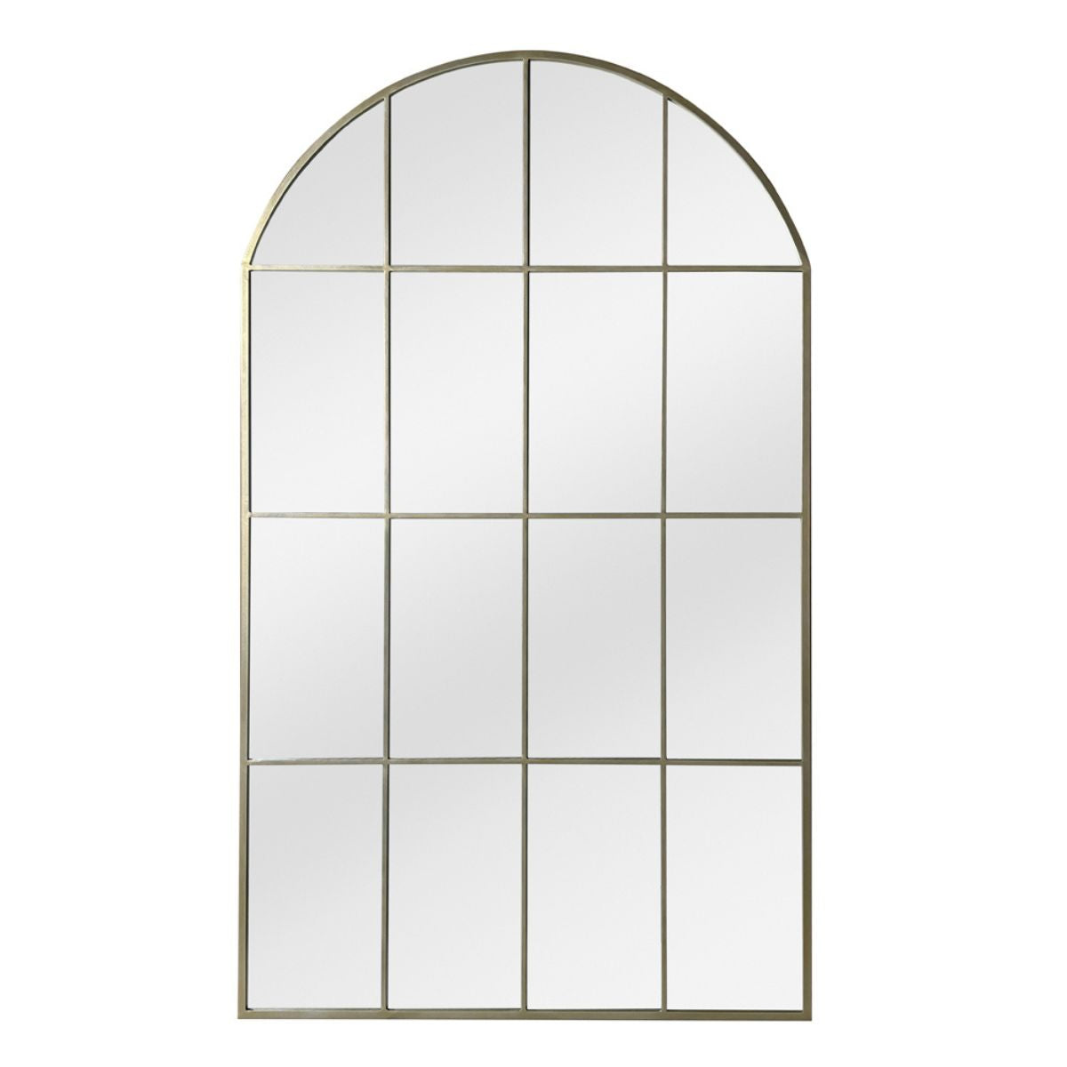 Evelyn Floor Mirror: Gold Frame - Ella and Ross Furniture