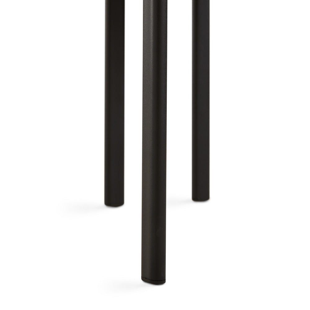 Ezra Dining Chair Black Boucle - Ella and Ross Furniture