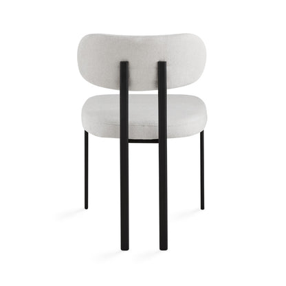 Ezra Dining Chair in Grey - Ella and Ross Furniture