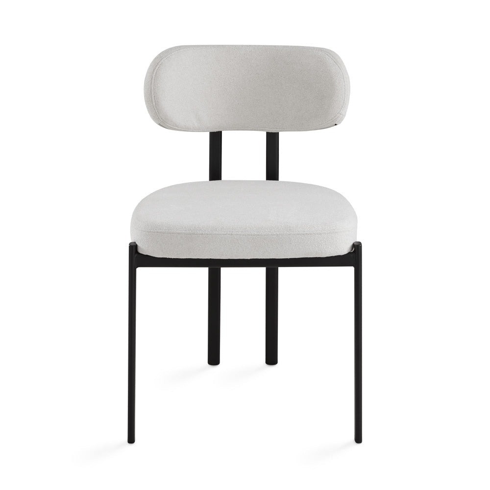 Ezra Dining Chair in Grey - Ella and Ross Furniture