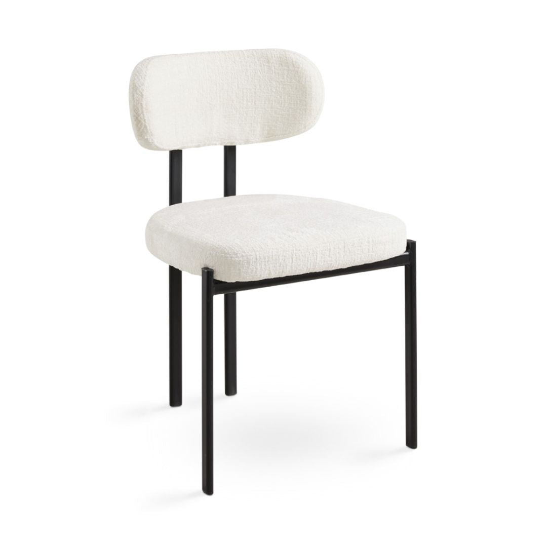 Ezra Dining Chair in Cream - Ella and Ross Furniture