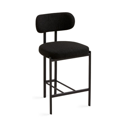 Ezra Counter Chair in Black - Ella and Ross Furniture