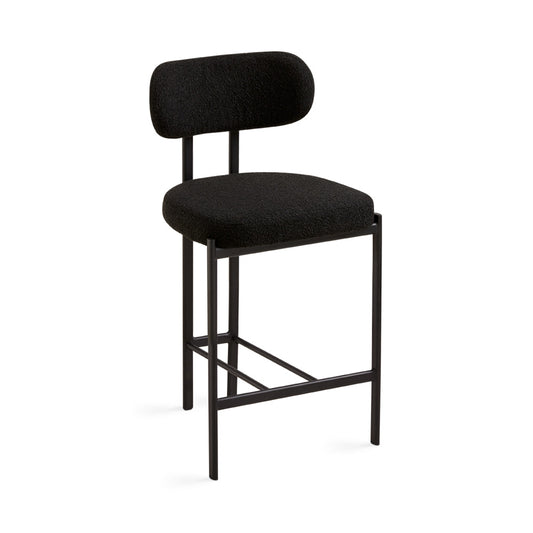 Ezra Counter Chair in Black - Ella and Ross Furniture