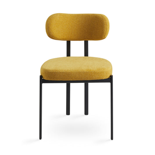 Ezra Dining Chair Yellow Mustard - Ella and Ross Furniture