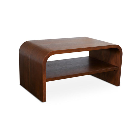 Geffrey coffee table in Walnut - Ella and Ross Furniture