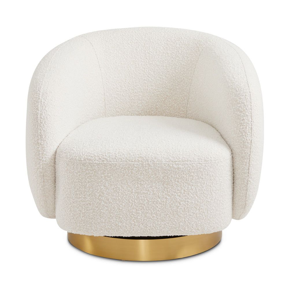 Georgina Swivel Accent Chair - Ella and Ross Furniture